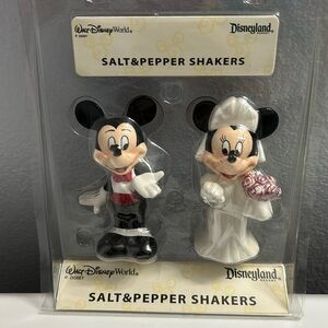 Disney Salt & Pepper Shakers - Black and White